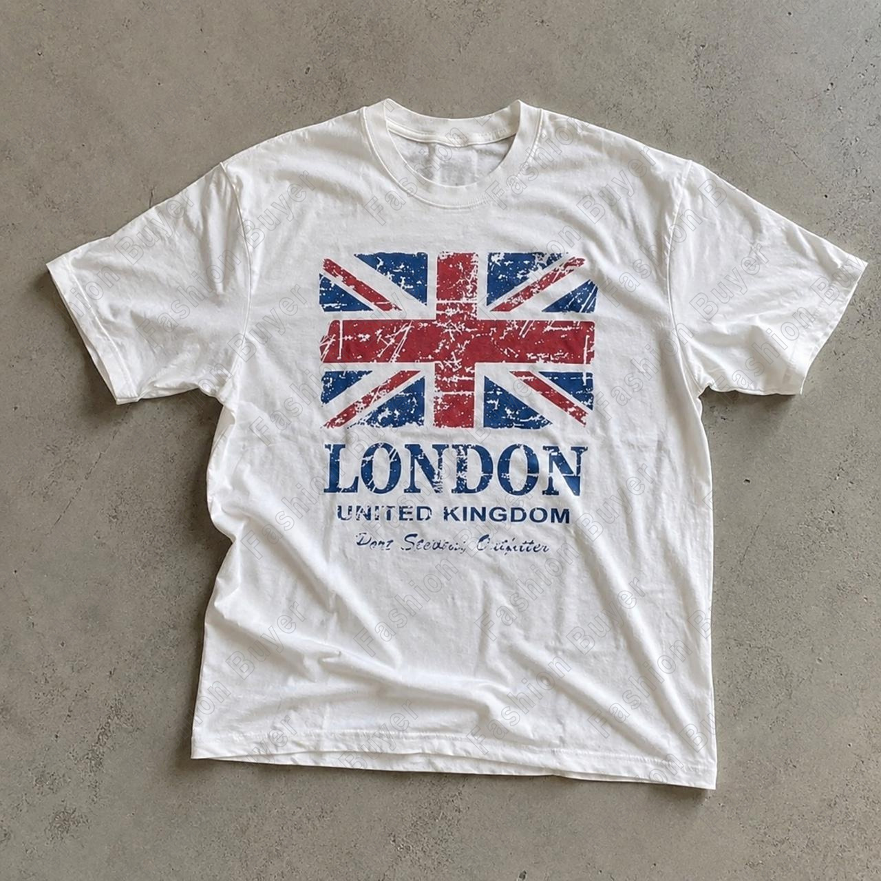 Summer Clothing London - Футболка с принтом в виде флага