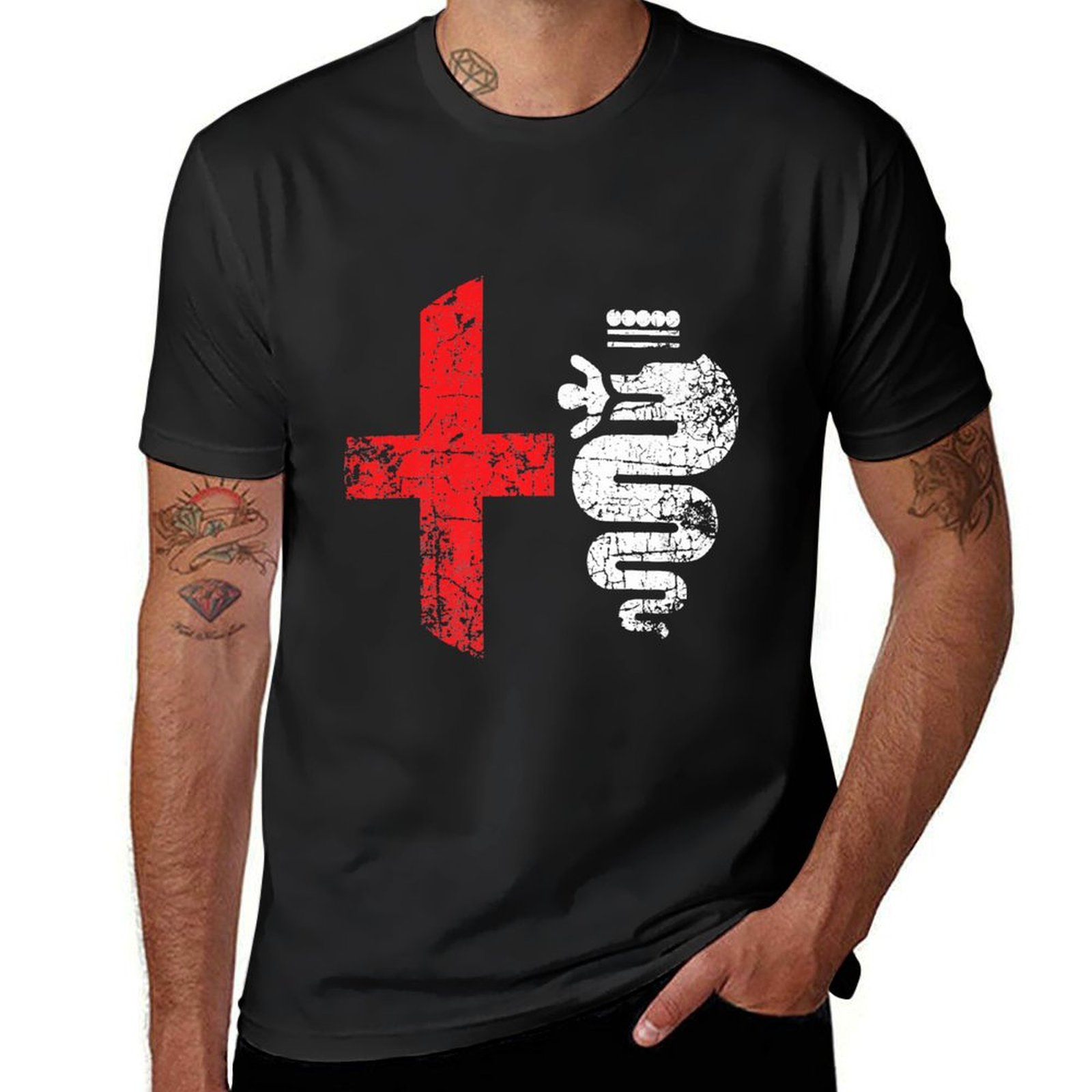 Summer Grunge Clothing - Футболка мужская с логотипом гранж альфа-автомобиля