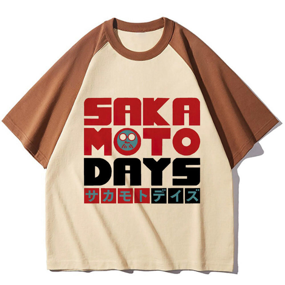 Summer Grunge Clothing - Женская футболка «Дни Сакамото» 2000-х годов,