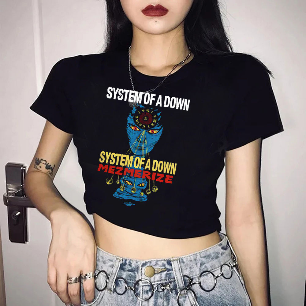 Укороченный топ System of a Do – обзор и цена Summer Grunge Clothing
