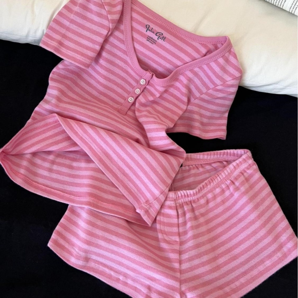 Розовый полосатый комплект из  – обзор и цена Summer House Clothing