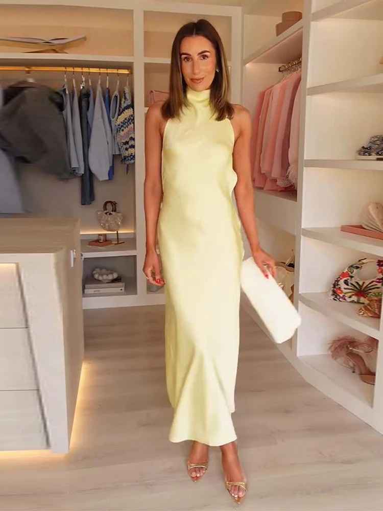 Женское вечернее длинное плать – обзор и цена Yellow Summer Clothing