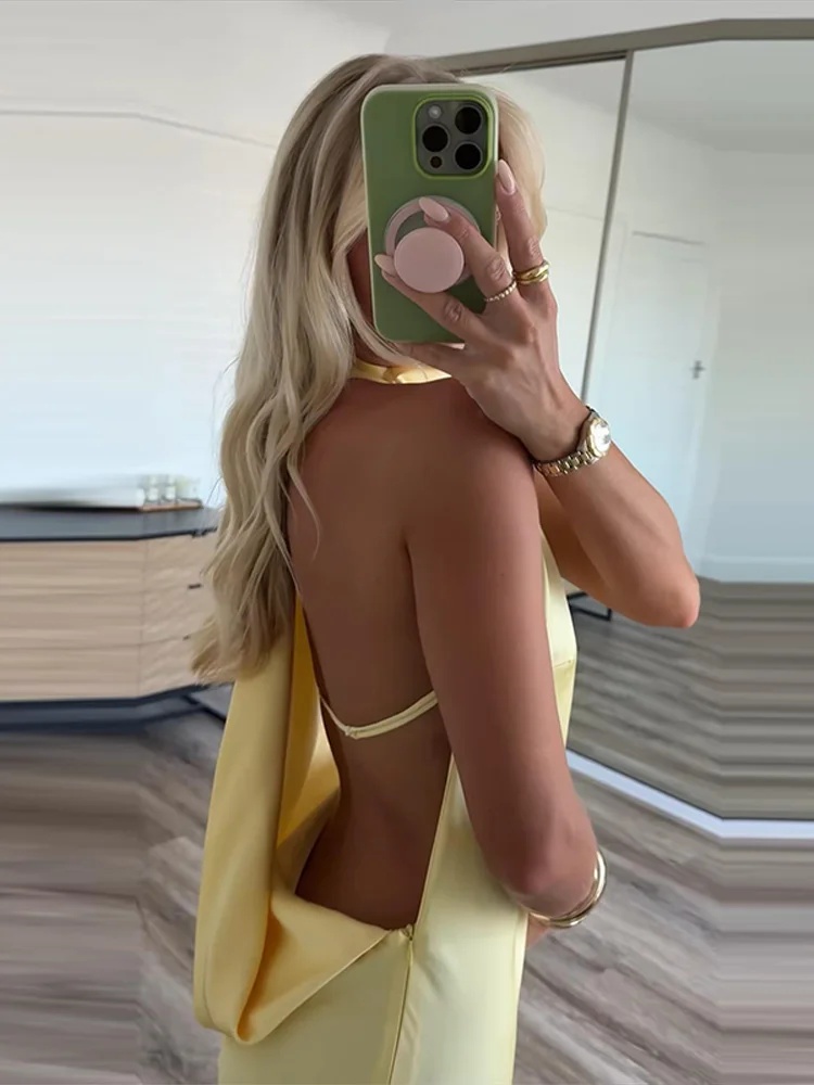 Женское вечернее длинное плать – обзор и цена Yellow Summer Clothing