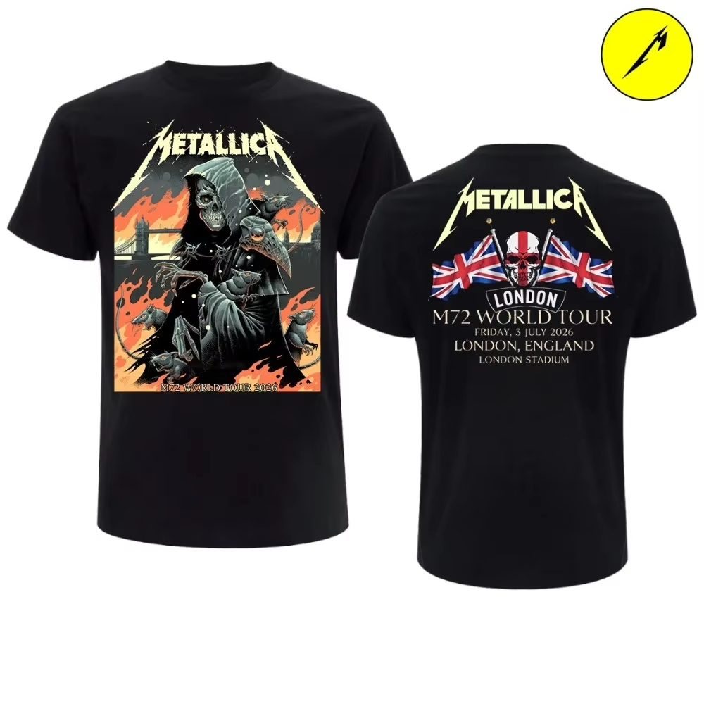 Футболка Metallica 2026 M72 Wo – обзор и цена Summer Clothing London