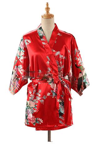 Женское кимоно-юката с павлинь – обзор и цена Summer House Clothing