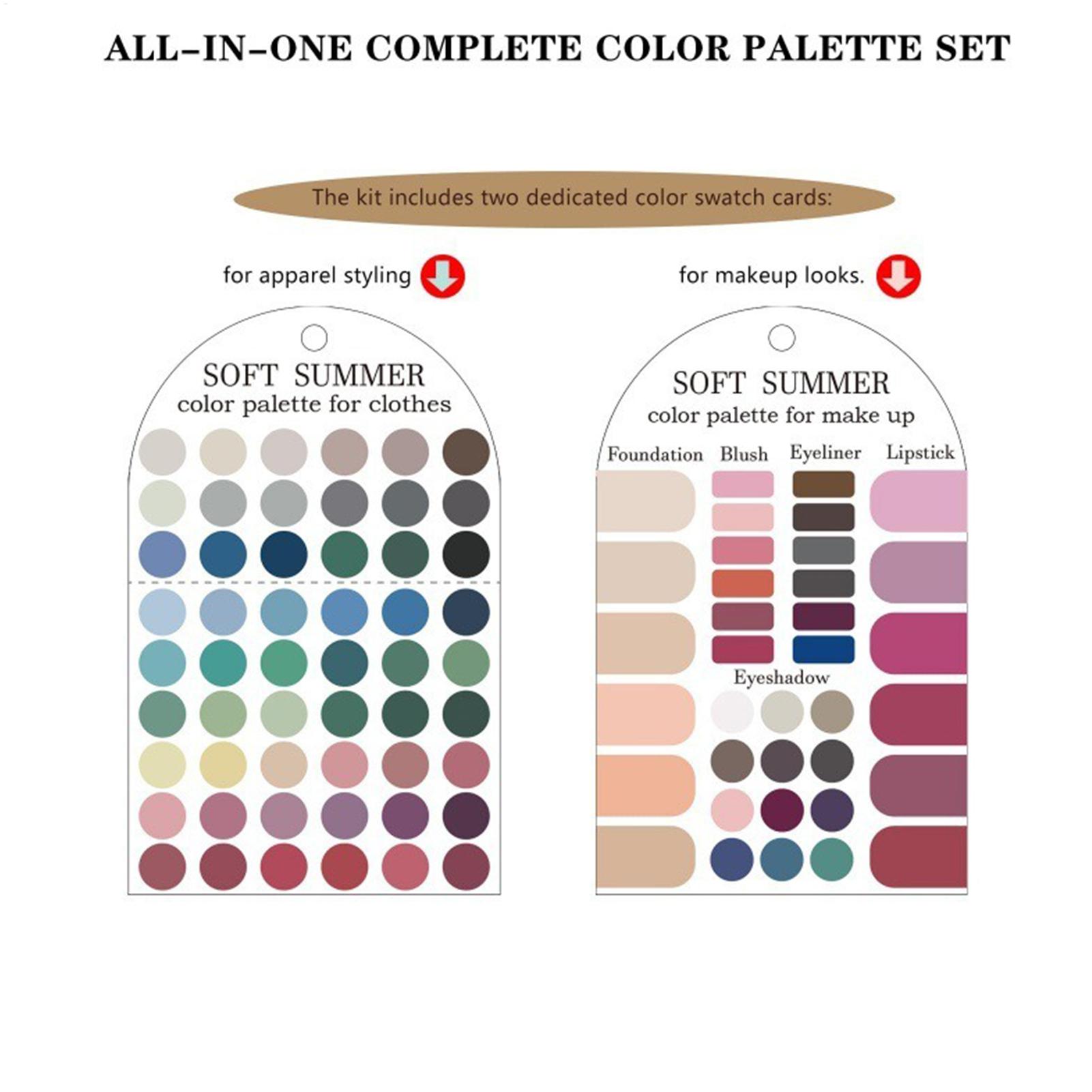 Набор из 2 акриловых палитр: м – обзор и цена Summer Clothing Palette
