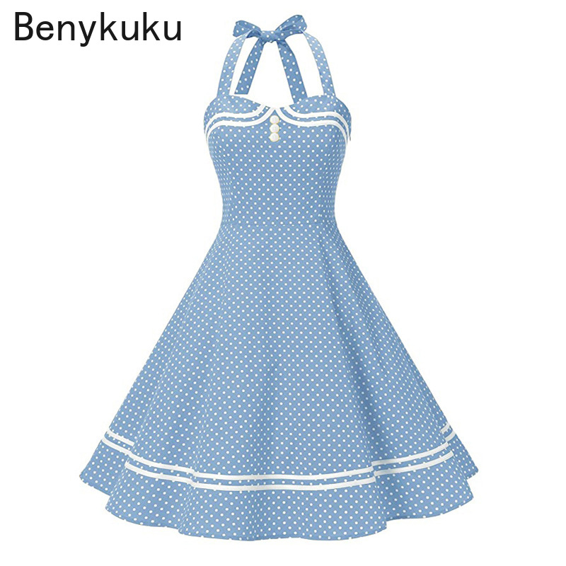 Винтажное желтое платье-халтер – обзор и цена Yellow Summer Clothing