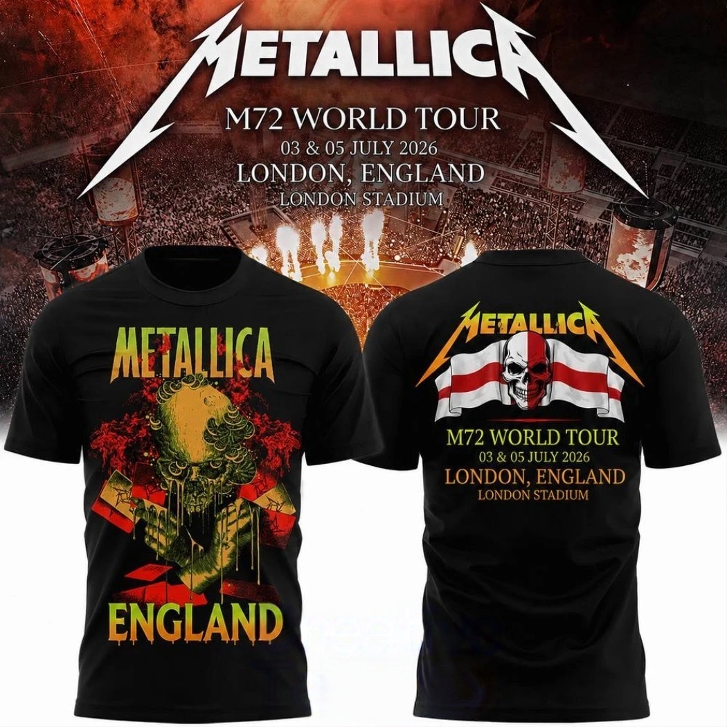 Футболка Metallica 2026 M72 Wo – обзор и цена Summer Clothing London
