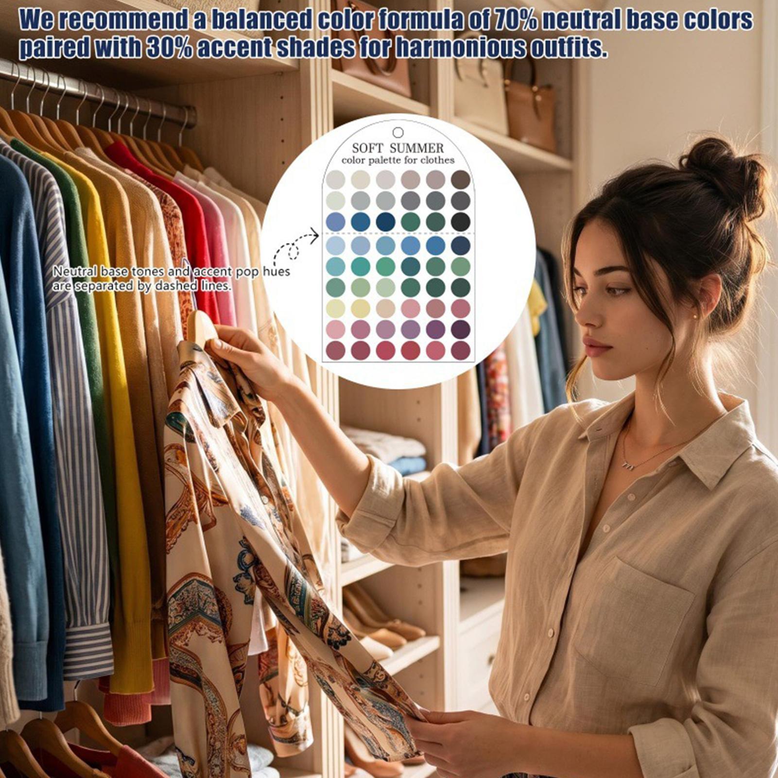 Карточка с палитрой мягких лет – обзор и цена Summer Clothing Palette