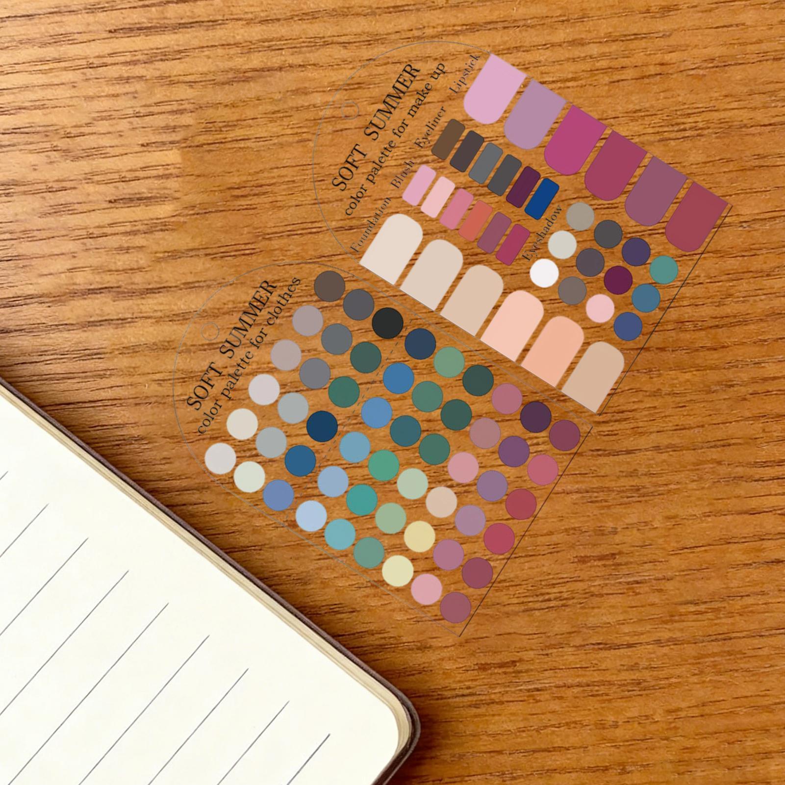 Карточка с палитрой мягких лет – обзор и цена Summer Clothing Palette